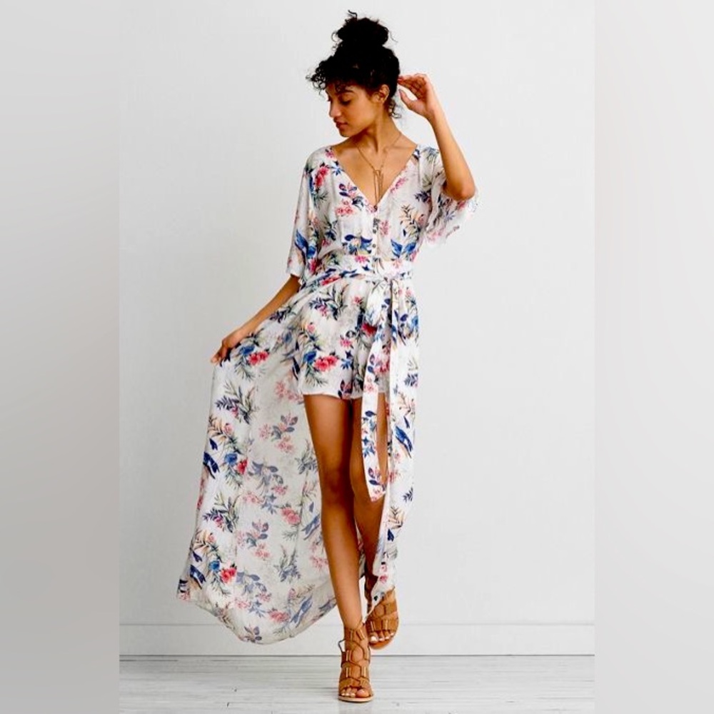 AEO Kimono Maxi Dress